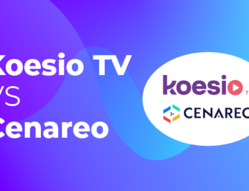 Koesio TV vs Cenareo – Quelle solution d’affichage dynamique choisir ?